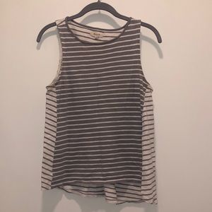 Madewell Striped Sleeveless Top